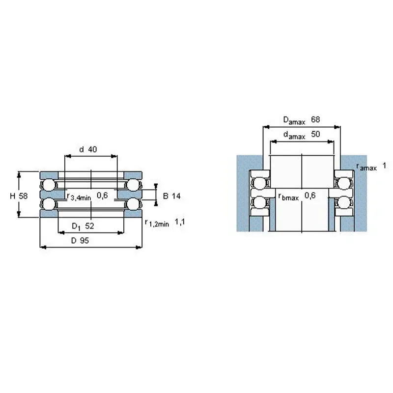Thrust ball bearingsStainless Steel Bearings